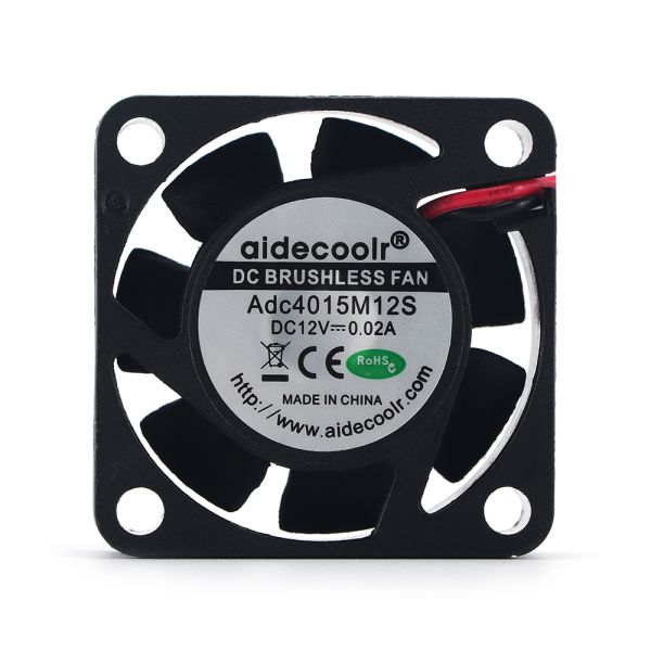 ODM Practical 3D Printer Fan , 40x40x15mm 7000RPM Small 12 Volt Electric Fans