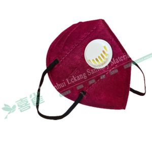 Quality KN95 Meltblown Protective Foldable Face Mask Middle Filter Layer CE With Valve for sale