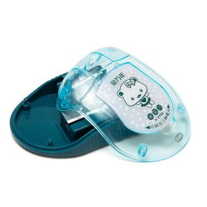 Printing Logo 2 Hole Mouse Pencil Sharpener PS Plastic