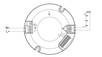 28W Microwave Sensor Driver Multiple Constant Current 450mA / 550mA / 600mA / 700mA