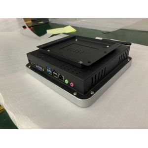 Small 7 Inch Touch Screen Monitor With CPU J1900 Linux Windows OS PC Fanless