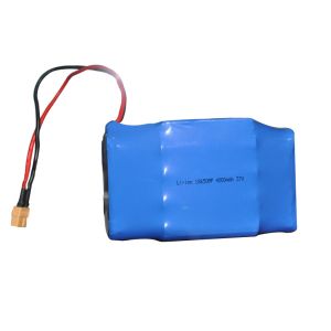 Quality 4000mAh 37V Flashlight Battery Pack , Rechargeable Lithium Ion Battery for sale