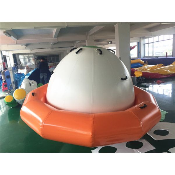 Buy Double-Tripple Stitch Inflatable Water Toys For Summer , Blow Up Satumn UFO at wholesale prices