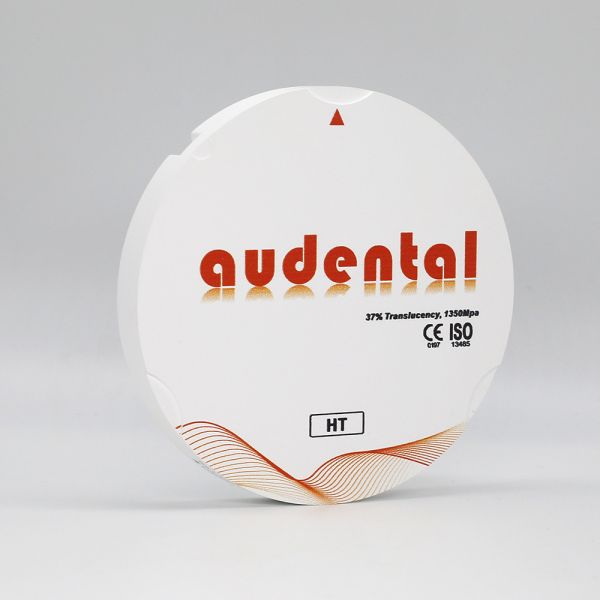 Audental HT/DHT White Zirconia Disc For Dental 98/95/92mm OEM/ODM Dental