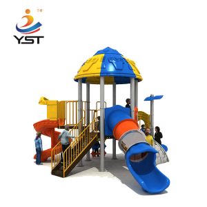 Outdoor LLDPE Kids Playground Slide Combination Playground Equipment Slides