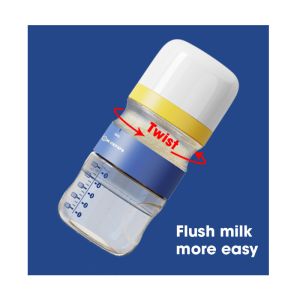 Self Mixing Milk 150ml Feeding Bottle PP Portable With Formula Dispenser