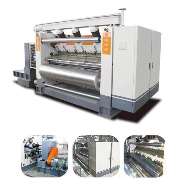3ply Corrugated Cardboard Production Line High Speed 2200-3layer Production Efficiency