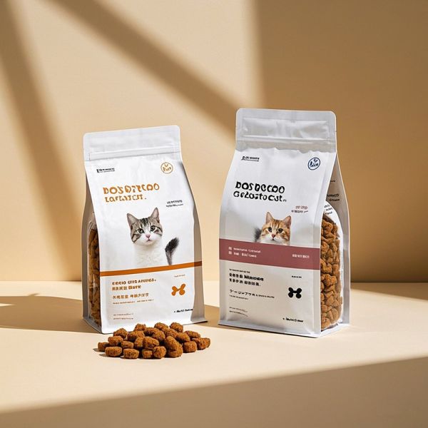 Buy Premium Custom Pet Food Packaging Bags Durable Cat & Dog Food Pouches With Resealable Zipper Eco-Friendly Moisture-Proof Designs For Pet Brands at wholesale prices