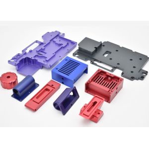 Precision Aluminum AL7050 CNC Machined Parts Anodized Finish Aerospace