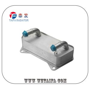 China 02E409061B Engine Oil Cooler TF-1066 Automotive Cooling System Assembly on sale