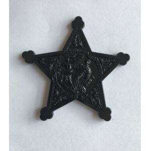 Custom stamping engraved brass Dyed black metal USN Challenge Coin