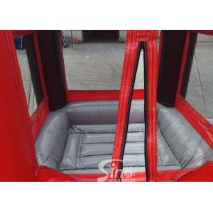 Commercial Outdoor Kids Red Combos With Slide For Amusement Park