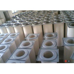 Industry Dust Collector Cartridge Filter Cleaning With Pleated Filtration Fabric