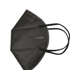China Black Disposable Medical Face Mask , Earloop Disposable KN95 Mask on sale