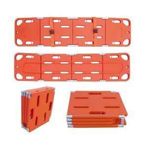 Hospital patient special aluminum alloy material stretcher orange