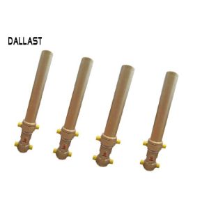 Sleeve Telescopic FC Dump Truck Hydraulic Cylinder Single Acting Painted