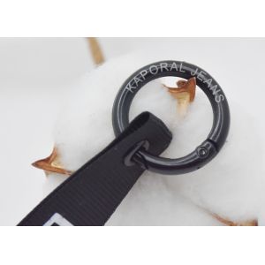 Quality Microfiber Leather Key Lanyard OEKO Engraved Leather Keychain for sale