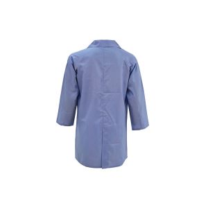 Striped Antastic Mens Long Work Coat , Custom Embroidered Work Shirts