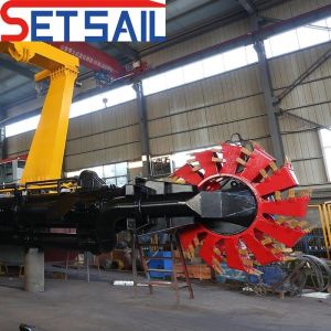 800m3-20000m3 Water Flow Wheel Bucket Dredger with Customizable Options