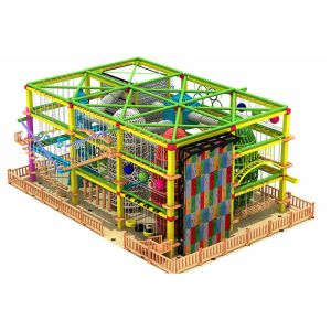 Children'S Indoor High Ropes Course Park Equipment