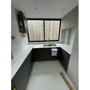 Customized Kitchen Modern Chinese Furnituer Melamine Kitchen Cabinetry