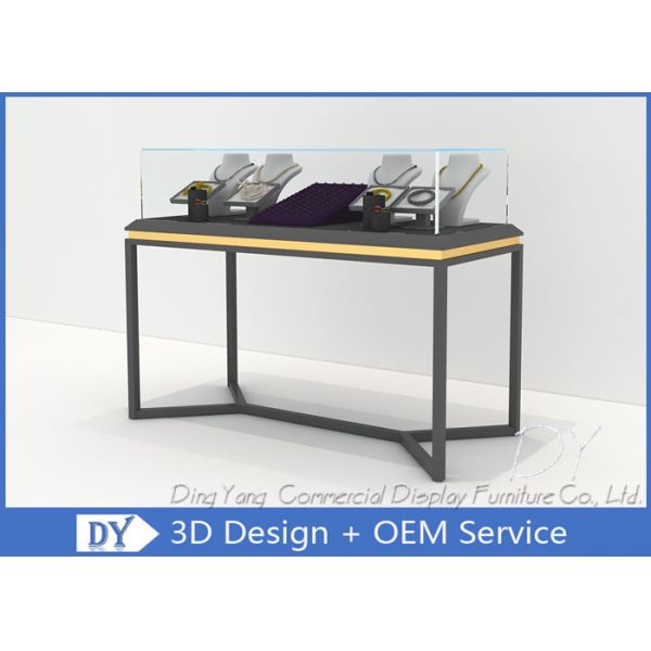 Buy All In One Services Inexpensive Metal Glass Jewelry Display Cases at wholesale prices