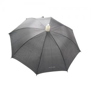Quality 8mm Metal Shaft Pongee Stick Umbrella With Plastic Cover for sale