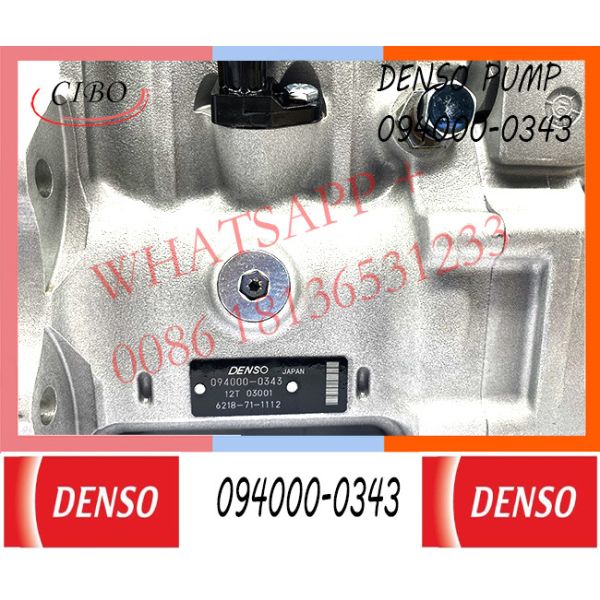 Diesel HP0 Fuel Injection Pump 094000-0342 094000-0340 094000-0341 094000-0343 For KOMATSU SAA6D140E-3