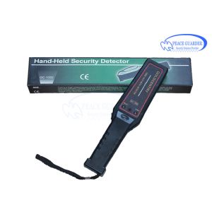 LED Indicator Portable Metal Detector , Hand Wand Metal Detector With 9V