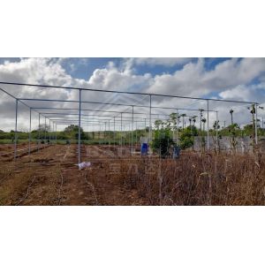 Customizable Rectangle Light Deprivation Greenhouse with Temperature Control for