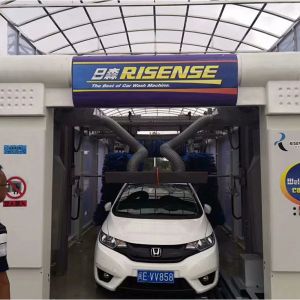 Fully Automatic Car Wash Tunnel System With PLC Control And Air Dryer