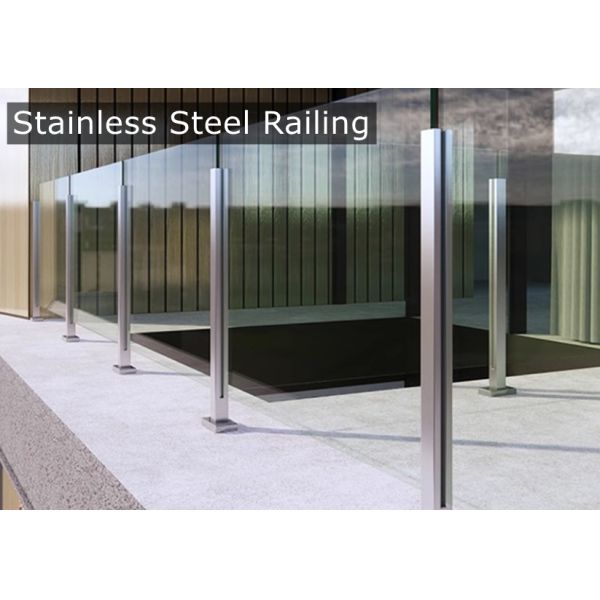 Modern Terrace Deck Balustrade Iron Railing Designs for Bridge Railings and Handrails