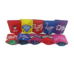 Custom printed zipper cannabis packaging recyclable cookies packaging bag/Smell