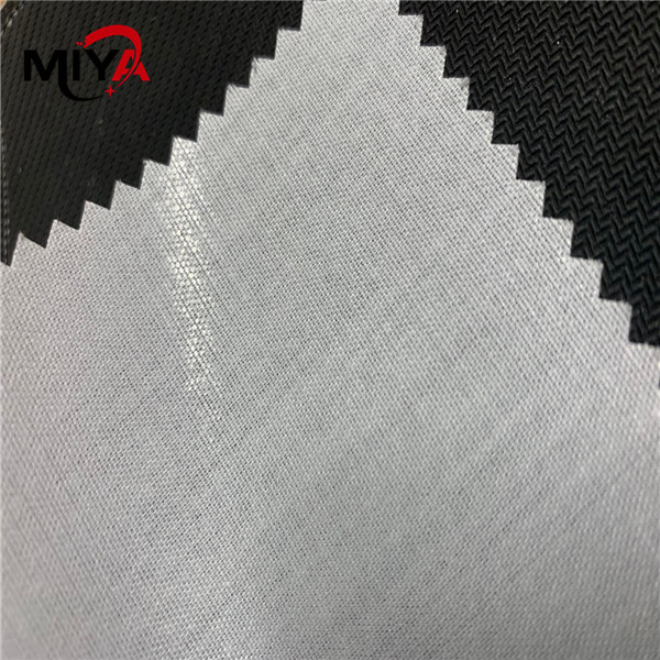 Buy Shirt Collar Fusing Lining Fabric Cotton Polyester Material at wholesale prices