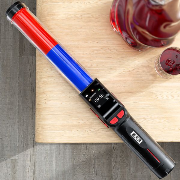 Buy Baton Type Commercial Breathalyzer Device 3000 Test Records With LCD Display at wholesale prices