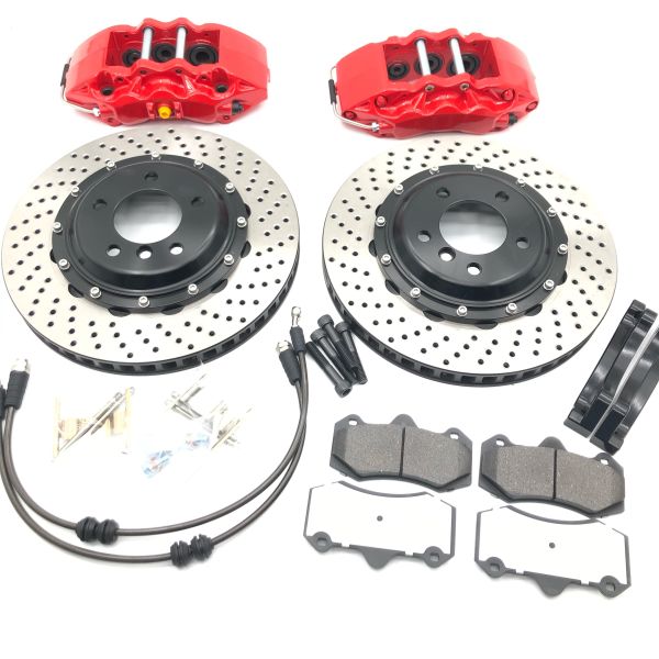 Non Floating Red 6 Pot Brake Kit With 362*32mm Front Disc Brake Kit
