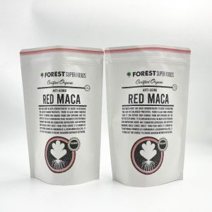 China Resealable White Kraft Aluminum Laminated Bags Biodegradable on sale