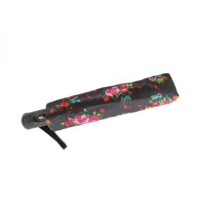 Lady Pearly Luster Auto Open Close Umbrella With Black Plastic Handle