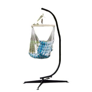 Customized Color Heavy Duty C Shape Frame Hammock Stand with Modern Design and