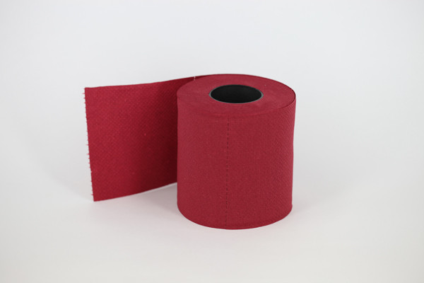 Buy Solid red toilet tissue roll at wholesale prices