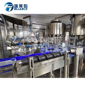Small Scale Soda Glass Bottle Filling Machine / Water Bottling Equipment