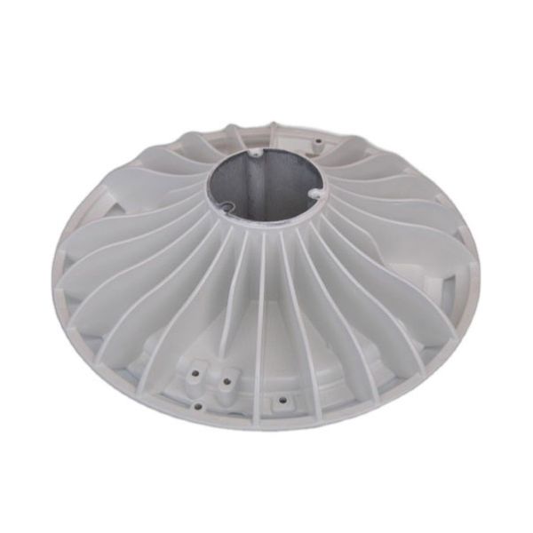 Die casting, aluminum machinery part.