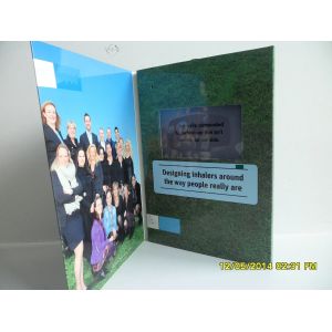 Matt / Glossy Lamination LCD Birthday Card , Personalized LCD Video Mailer