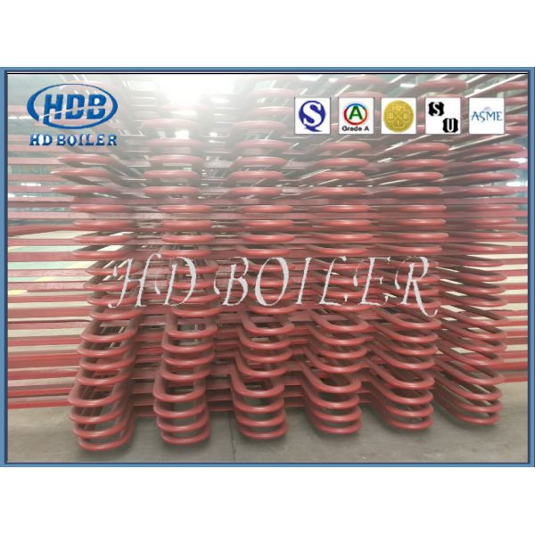 Alloy Steel Boiler Parts Economiser Tubes With Welded Headers For Power Station Boilers
