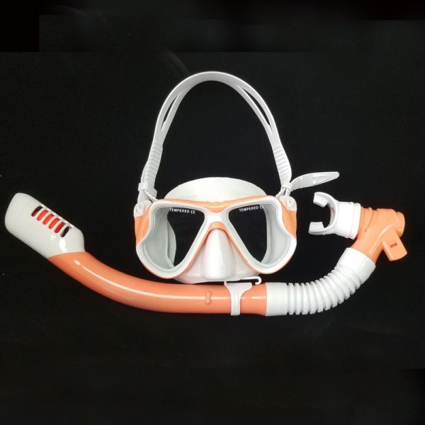 Lightweight Dive Face Mask And Snorkel Set Combo For Kids