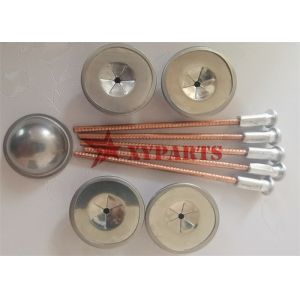 CD Flanged Bimetallic Weld Pins Aluminum Weld Base For Marine Building
