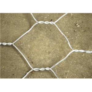 Lightweight Rockfall Protection Netting / PVC Coated Gabion Wall Mesh