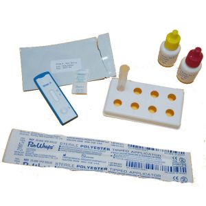 Quality One Step high accuracy Strep A Rapid Diagnostic test , quick and easily operation, Swab specimen,gold collidal method for sale