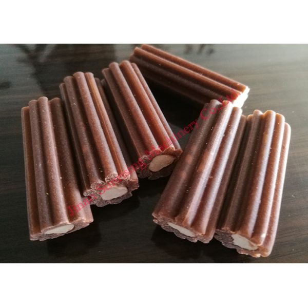 Dry Pet Food Dog Food Production Line Steady Performance Food Grade Customized