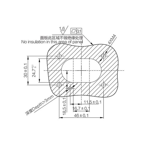 1KV 60A Electrical High Voltage Automotive Connectors For Lithium Battery